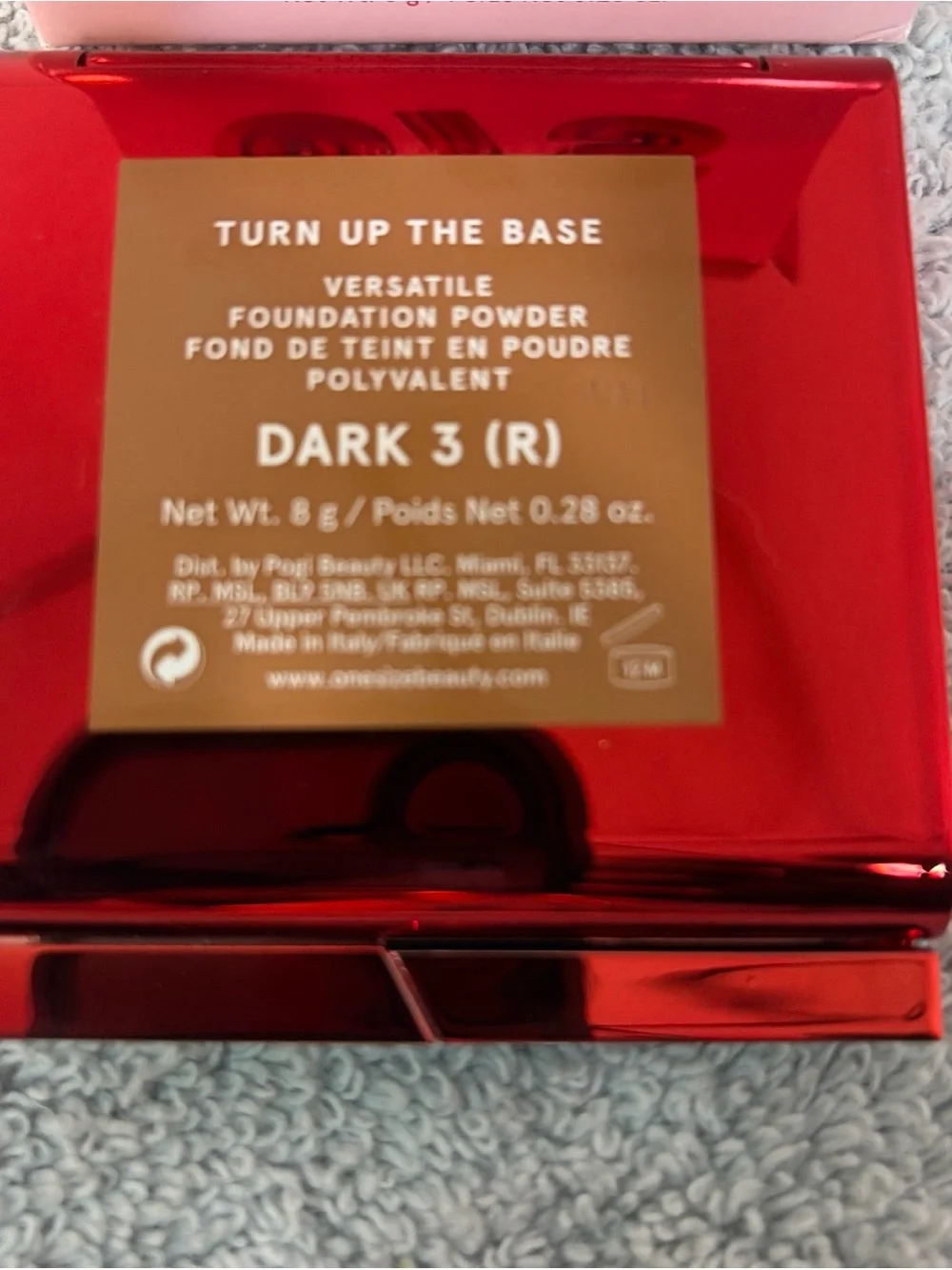 ONE/SIZE Versatile Powder Foundation Dark 3 (R). BNIB! Stk#EC0104